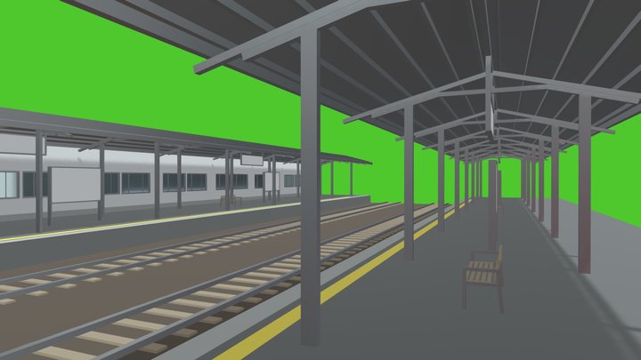 station 3D Model