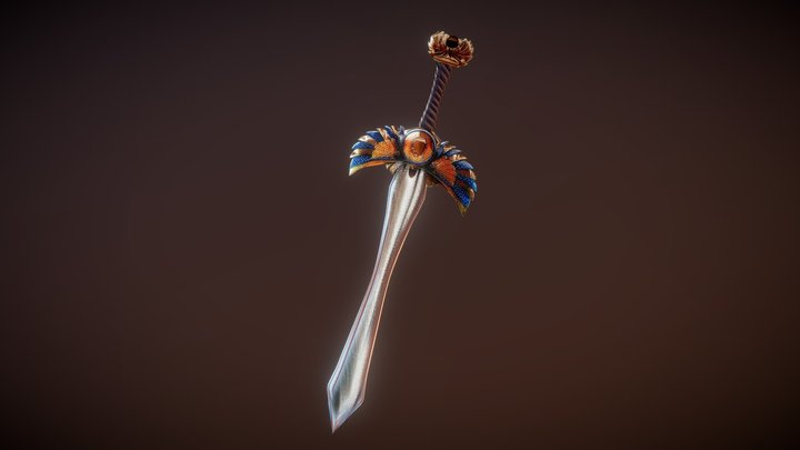 Egypt Sword 3D Model