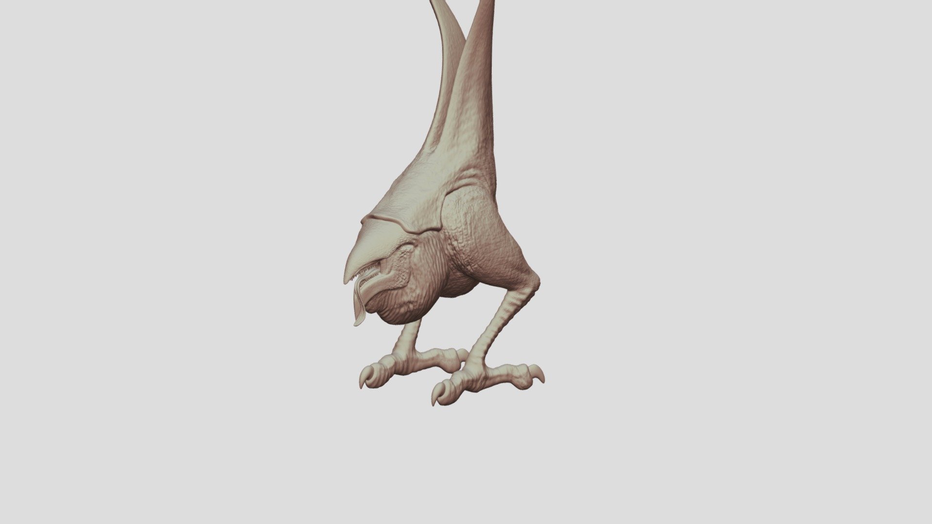 Abyssal Chicken - 3D model by deniz.kudayar [9e4f32d] - Sketchfab