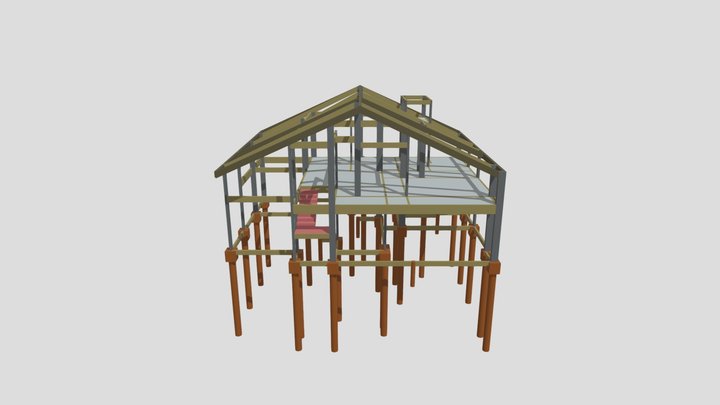 Projeto Estrutural Adriana - ProjCom 3D Model