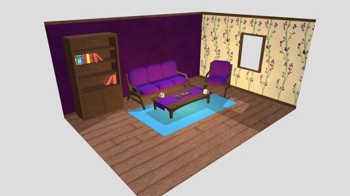 Rum 3D Model