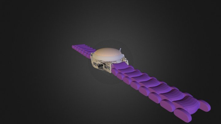 Pearl296 Wrist Watch 3D Model