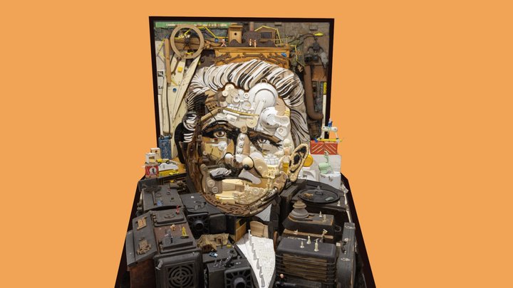 Tomáš Krýza – 3D Model, Anamorphosis 3D Model