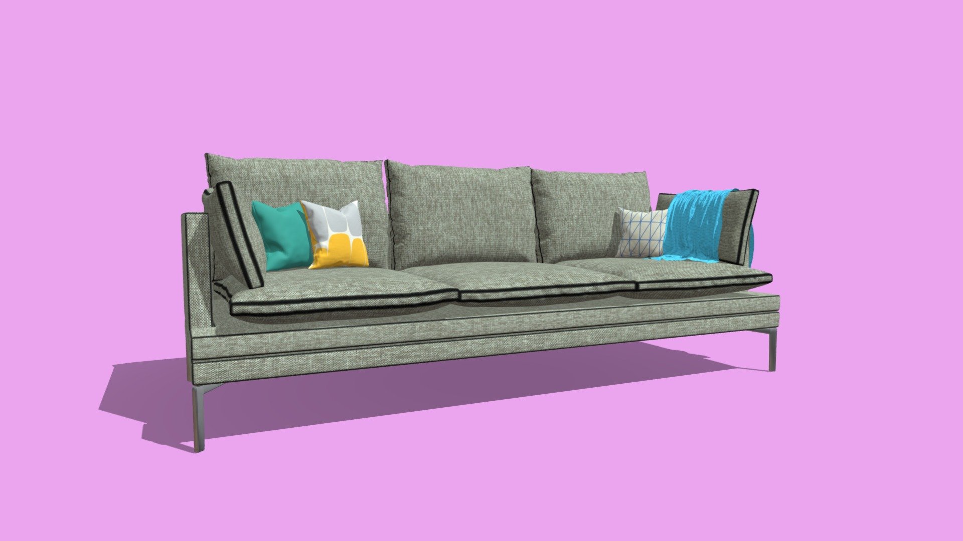 Classic Cozy Couch