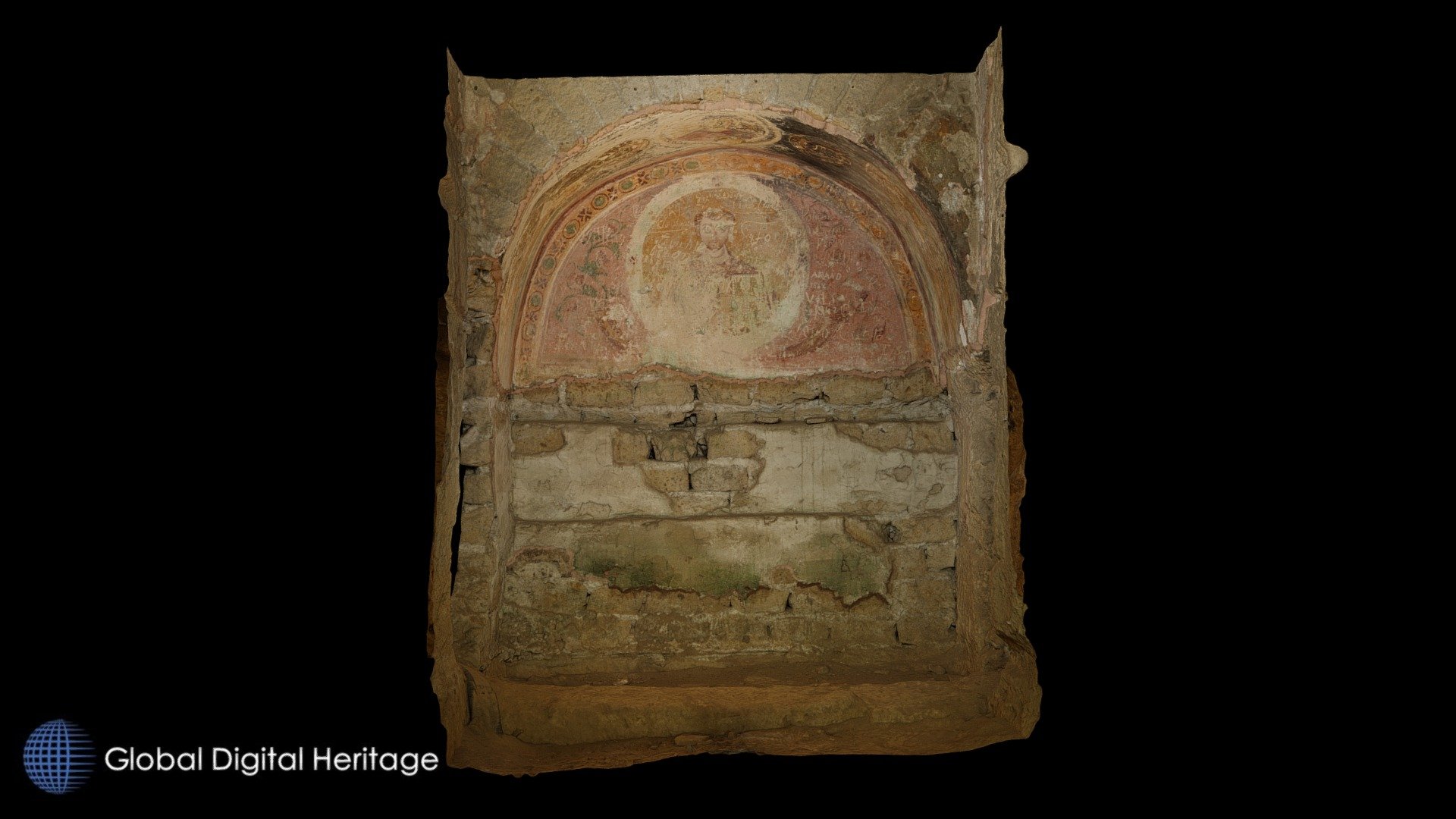 San Gennaro Catacomb  Fresco, Napoli (11a)
