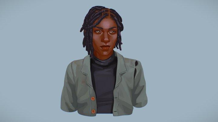 Ken Arcane AU 3D Model