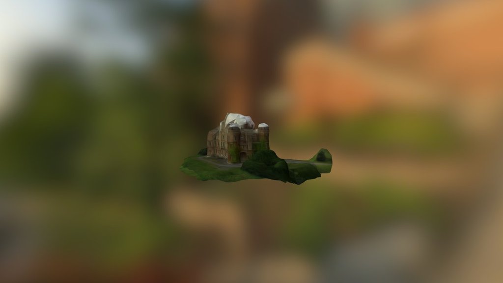Chateau — Sketchfab embed 3D viewer