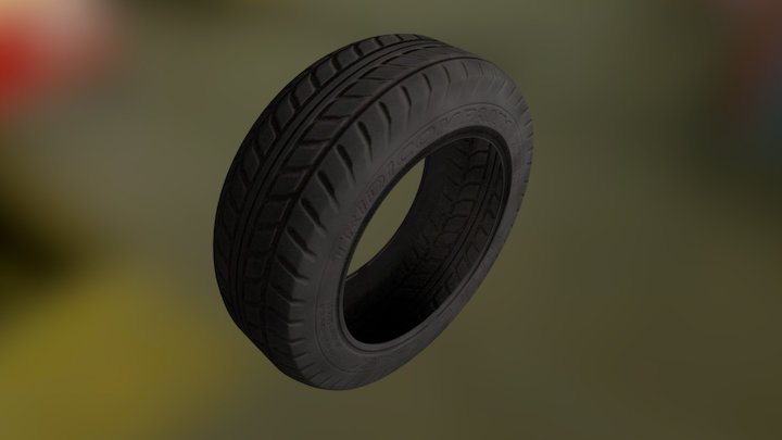 Just a Tyre 3D Model