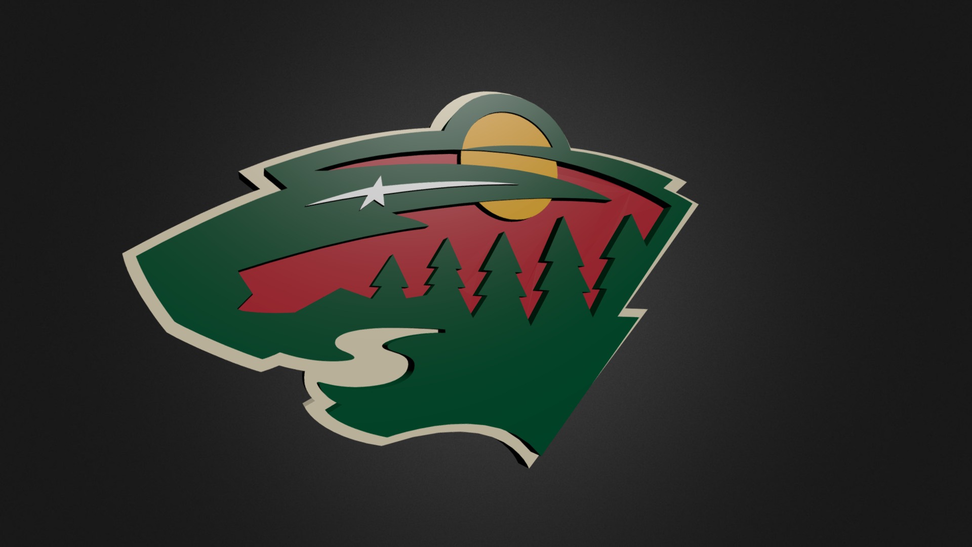 MN Wild Logo - 3D model by joejyoung [9e563de] - Sketchfab