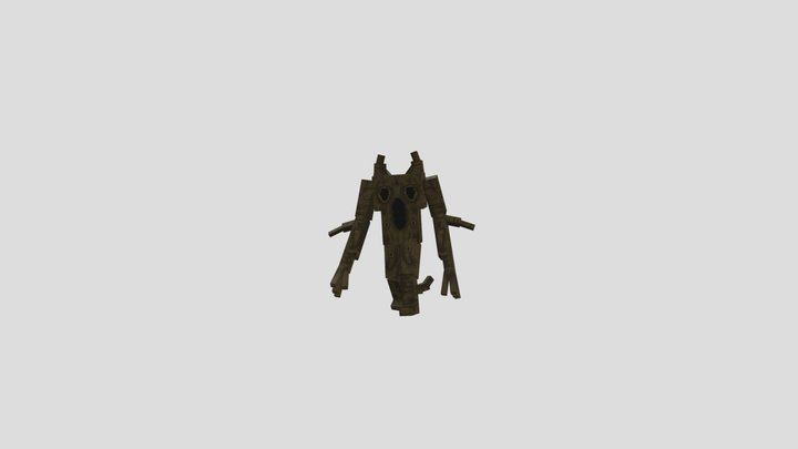 Minecraft lethal company forest keeper 3D Model