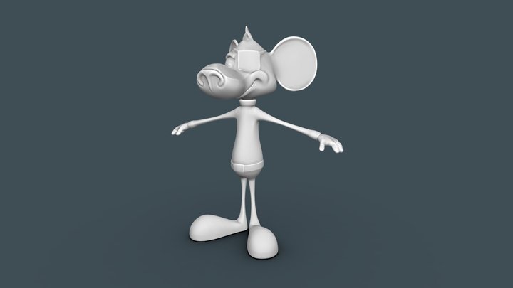 Danger Mouse 3D Model
