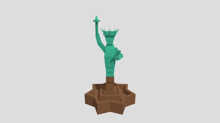 Statue Of Liberty 3D Model