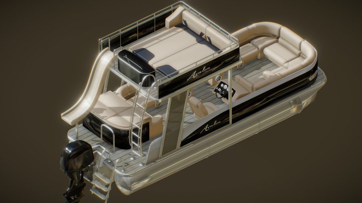 Avalon Catalina Funship 3D Model