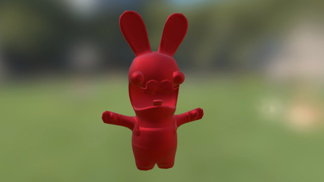 150616 Rabbit - It's me Mario! 3D Model