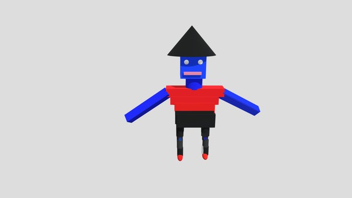 Punch To Elbow Combo 3D Model