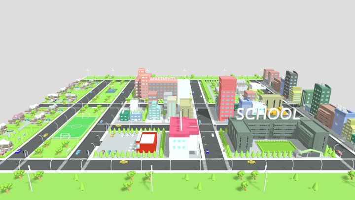 City123 3D Model
