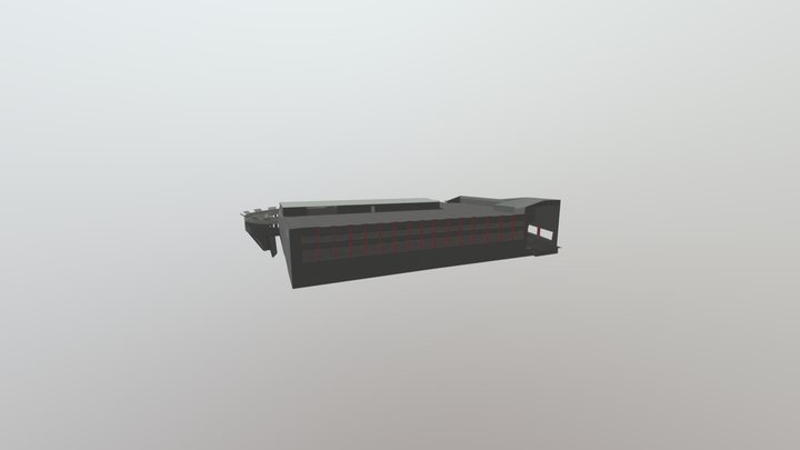 Parking Garage (Dual Single Helix) 3D Model
