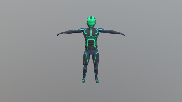 Charter T-Pose - Download Free 3D model by Yury Misiyuk (@Tim0