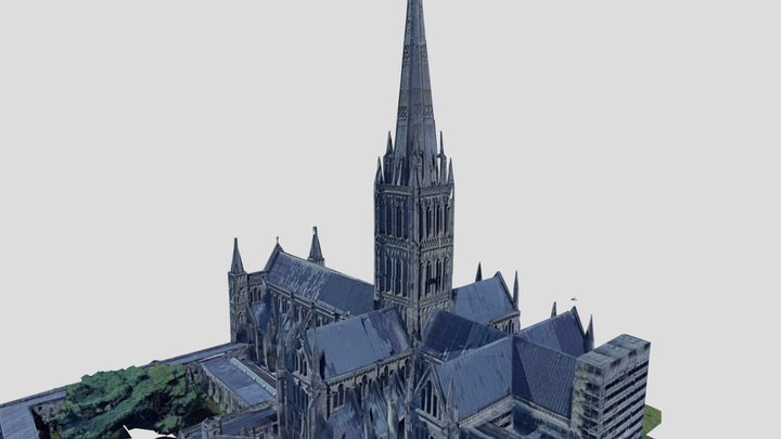 Salisbury Cathedral 3D Model
