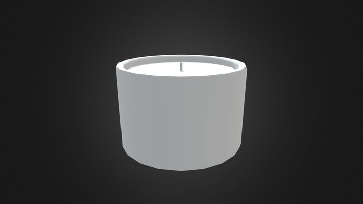 Candle 3D Model