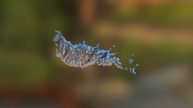 House Range from the West 3D Model