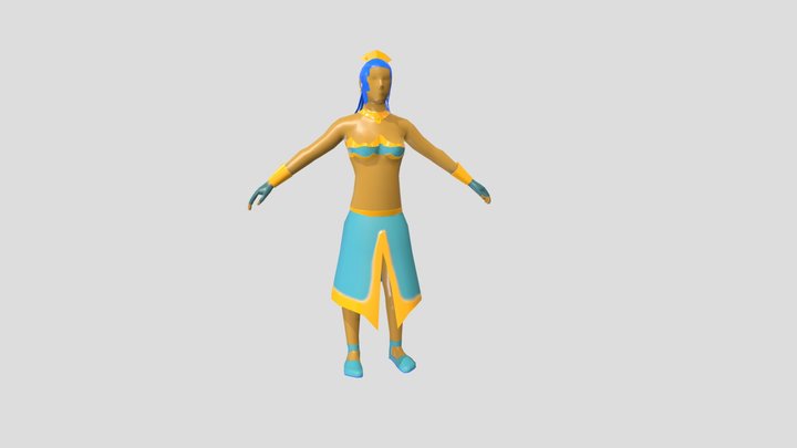 Mithril Games - Dancer 3D Model