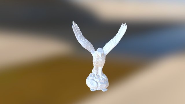 Miniatura Águila 3D Model