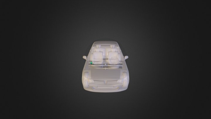 Car Pancture02 3D Model