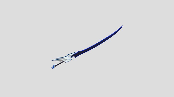 Fang of the Frost Beast 3D Model