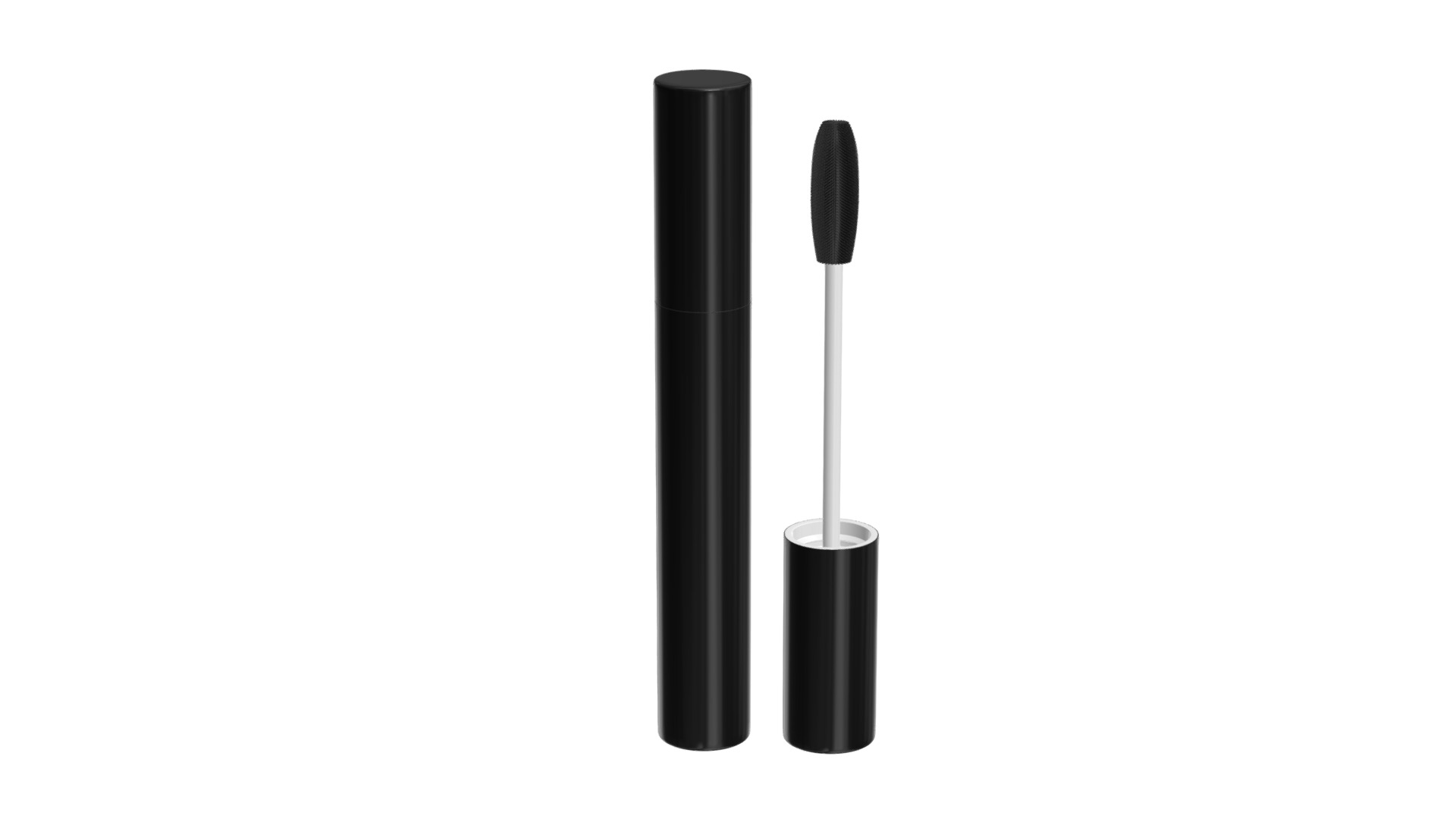 3D model Mascara black - This is a 3D model of the Mascara black. The 3D model is about text, whiteboard.