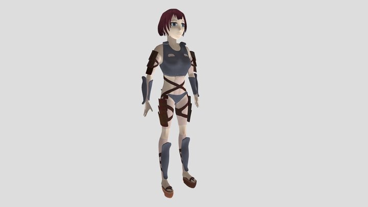 GART150 Character Koharu The Roaming Warrior 3D Model