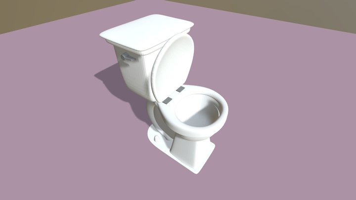 Toilet 3D Model