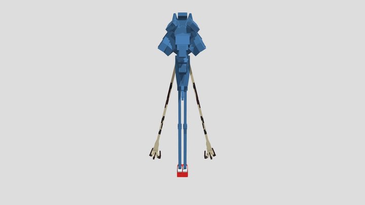 SONIC EYX - MINECRAFT 3D Model