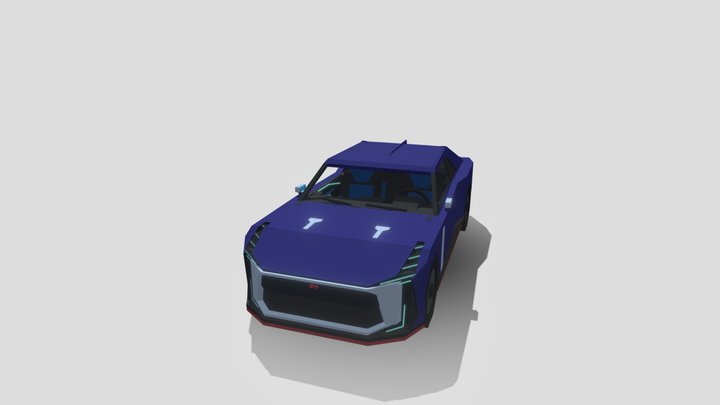 GTR R50 3D Model