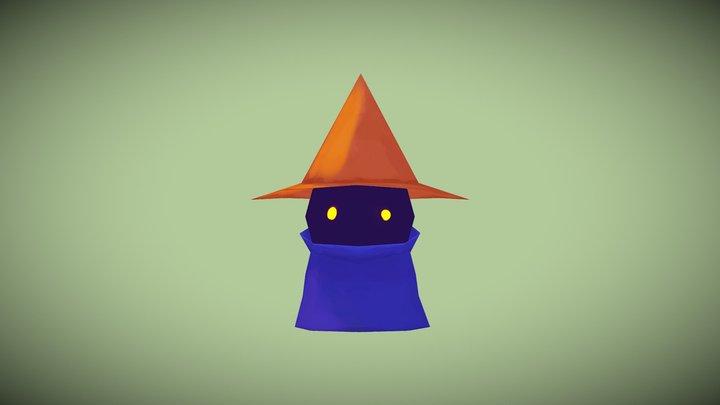 Black Mage 3D Model