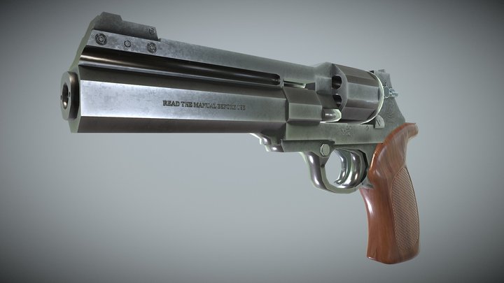 Mateba Unica 6 Autorevolver 3D Model