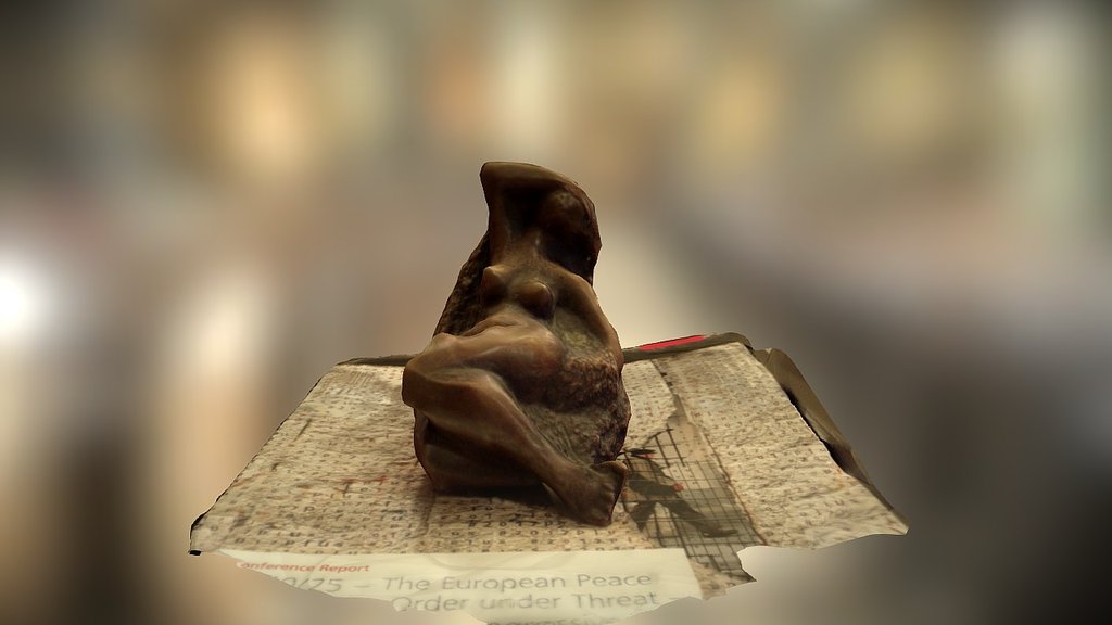 "Liegende" | Plastic Sculpture