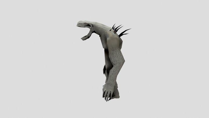 Askook, ruler of snakes 3D Model