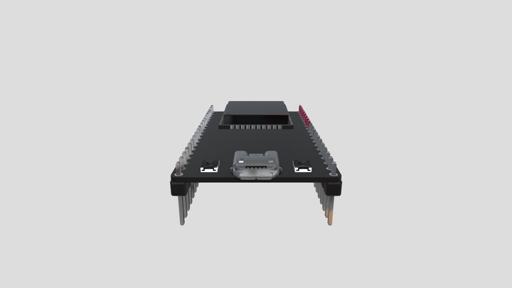 ESP32-DEVKITC-32D--3D Model-STEP-269445 3D Model