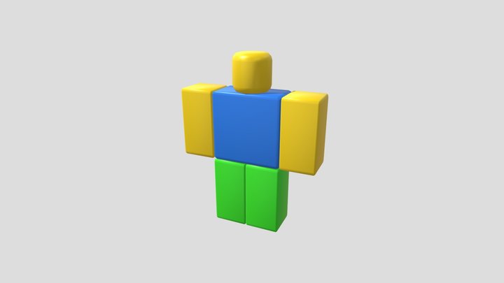 ROBLOX Noob 3D Model
