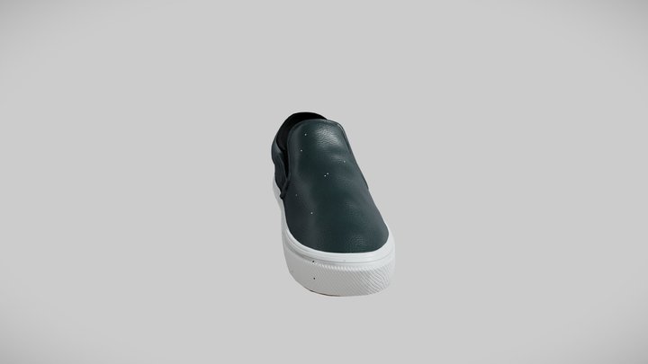 Casual Slip-On Shoes 3D Model