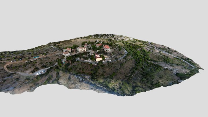 Périllos Village, France 3D Model