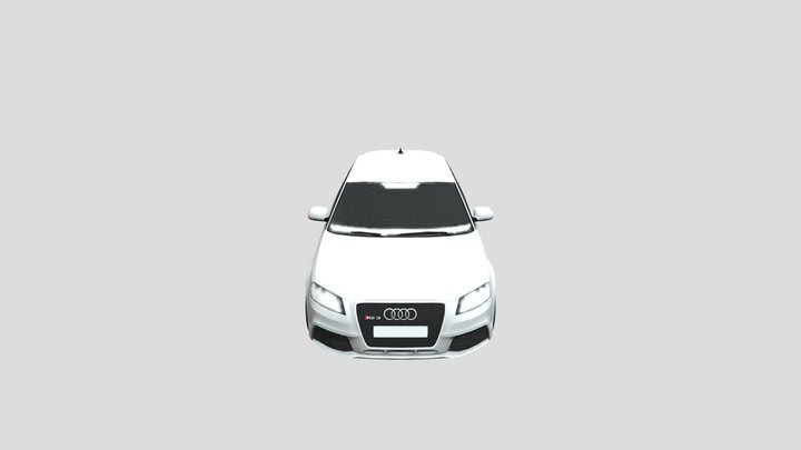 Audi rs3-game-animation-iclone-unreal-unity 3D Model