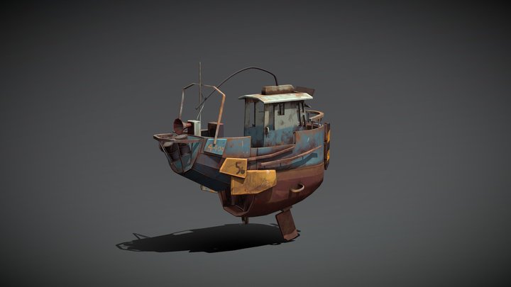 Waldo boat 3D Model