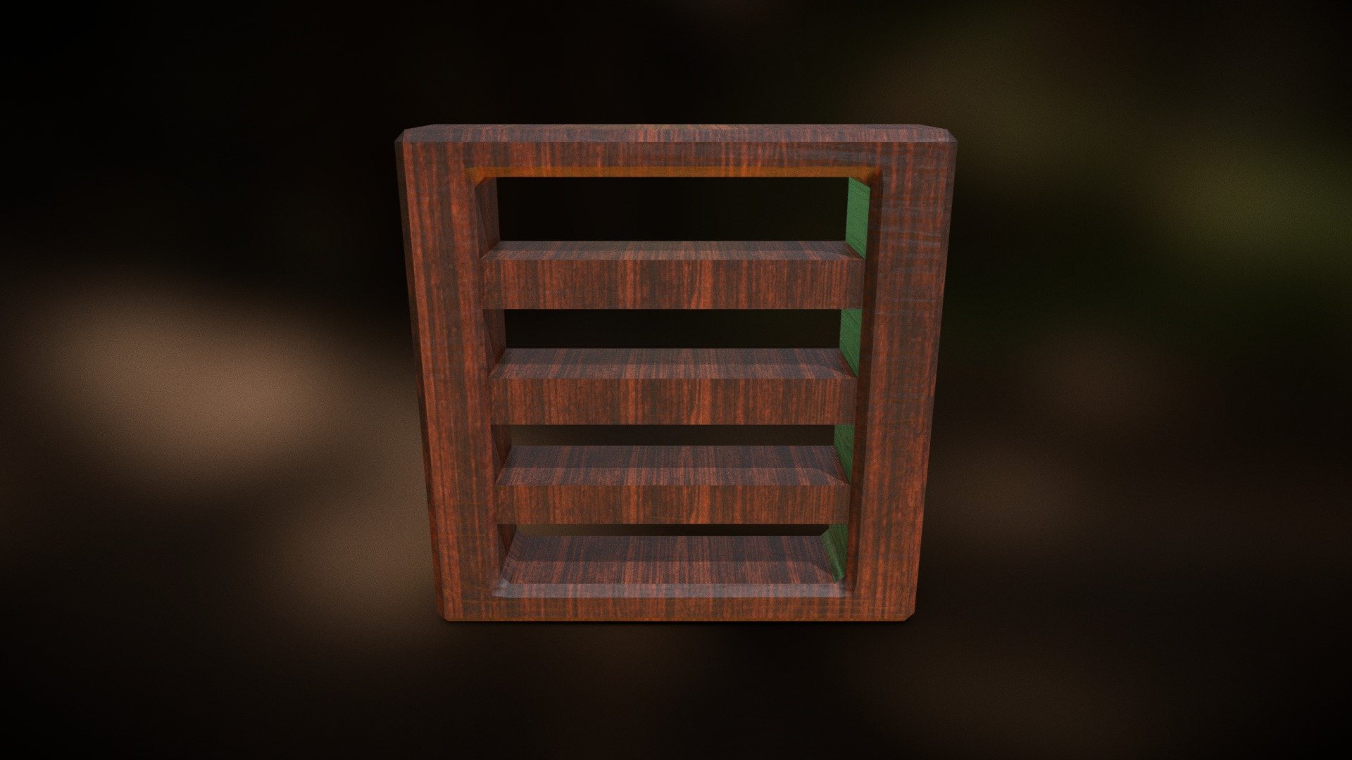 Square bookshelf