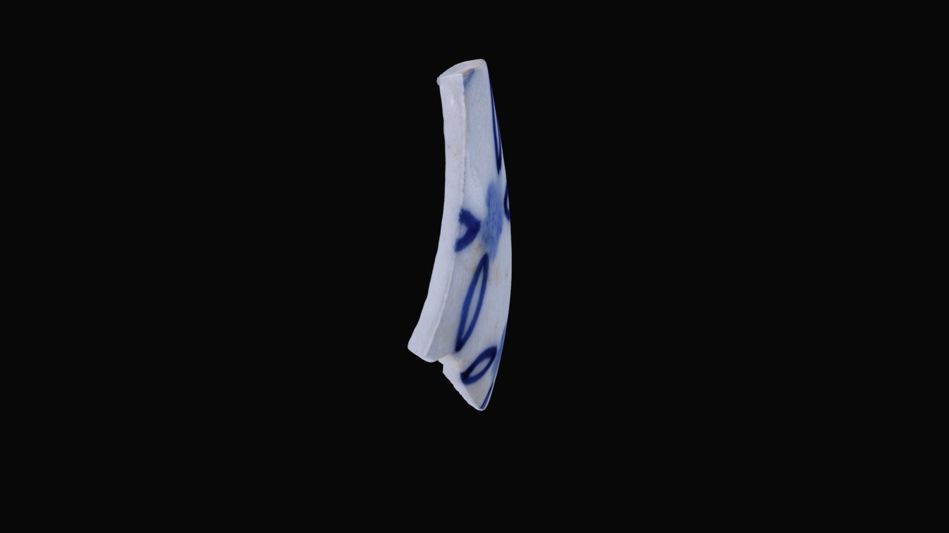 Petal-Patterned Sherd - 3D model by MSU DHI Lab [9e686a5] - Sketchfab