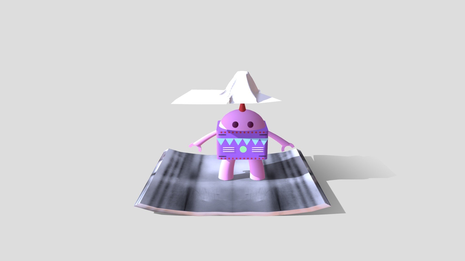 Robot And Cloth