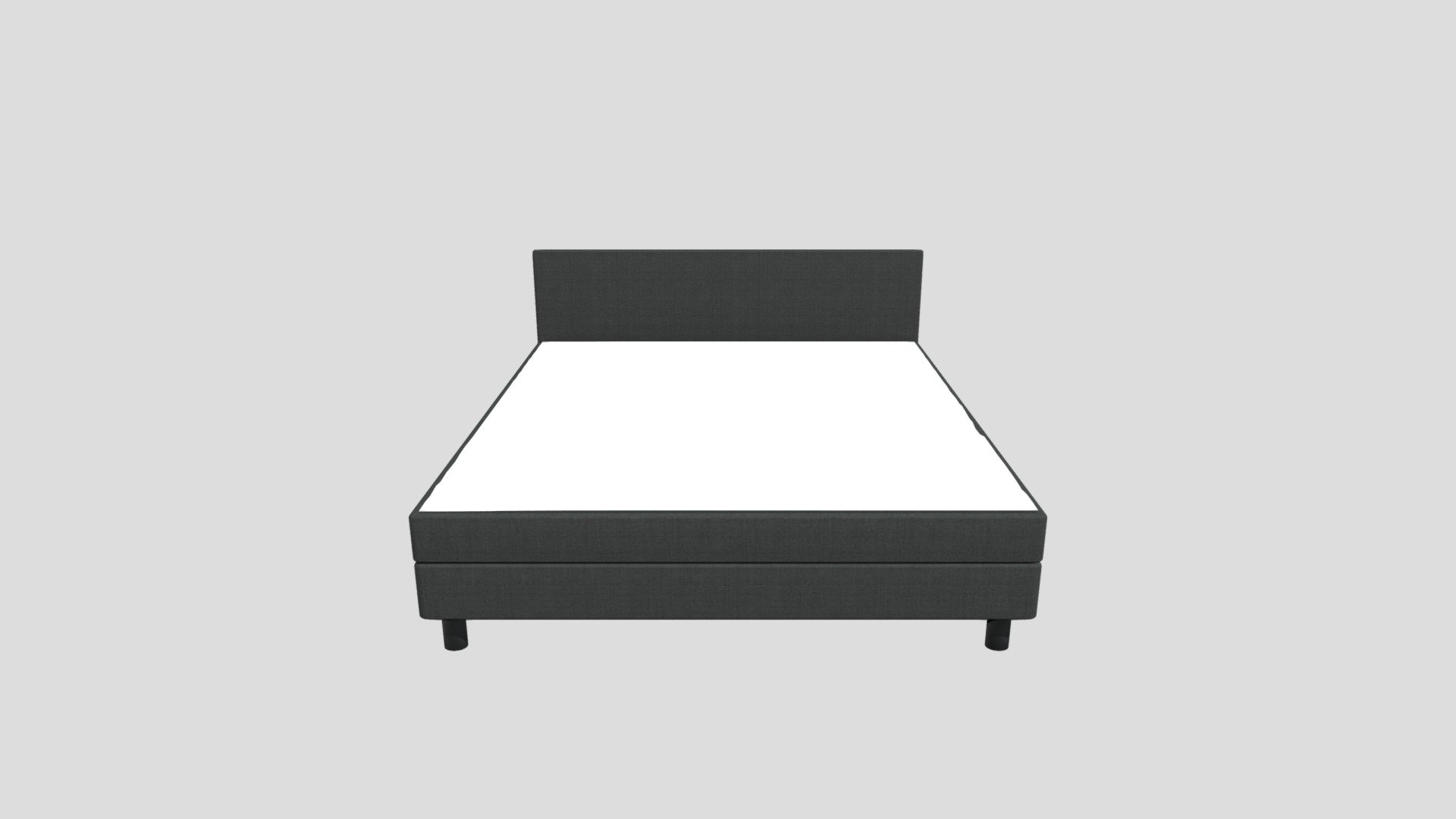 Charm Complete Bed Package 180x200 Dark Gray - Buy Royalty Free 3D ...