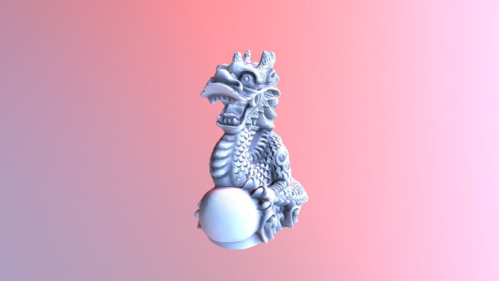 十二生肖-龙 3D Model