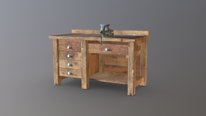 Workbench & Vice 3D Model